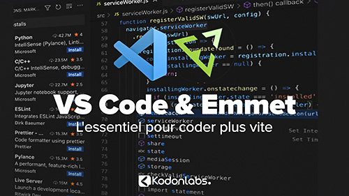 VS Code & Emmet – Les Fondamentaux