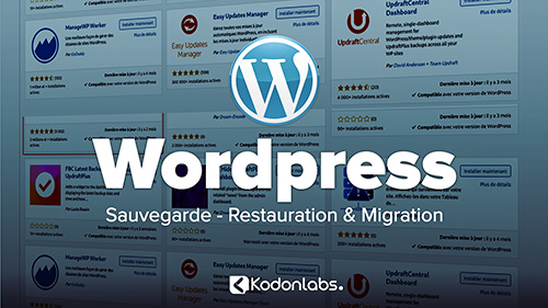 WordPress – Sauvegarde – Restauration & Migration